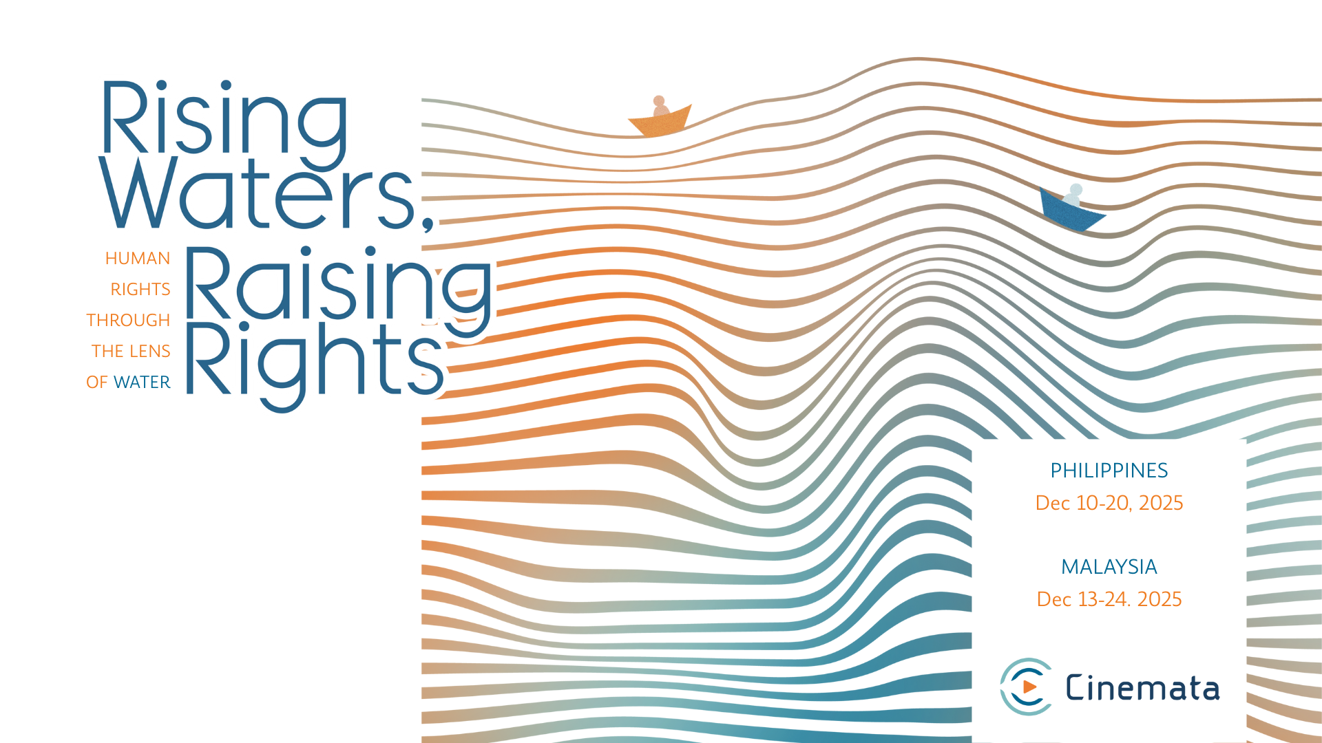 Rising Waters, Raising Rights banner