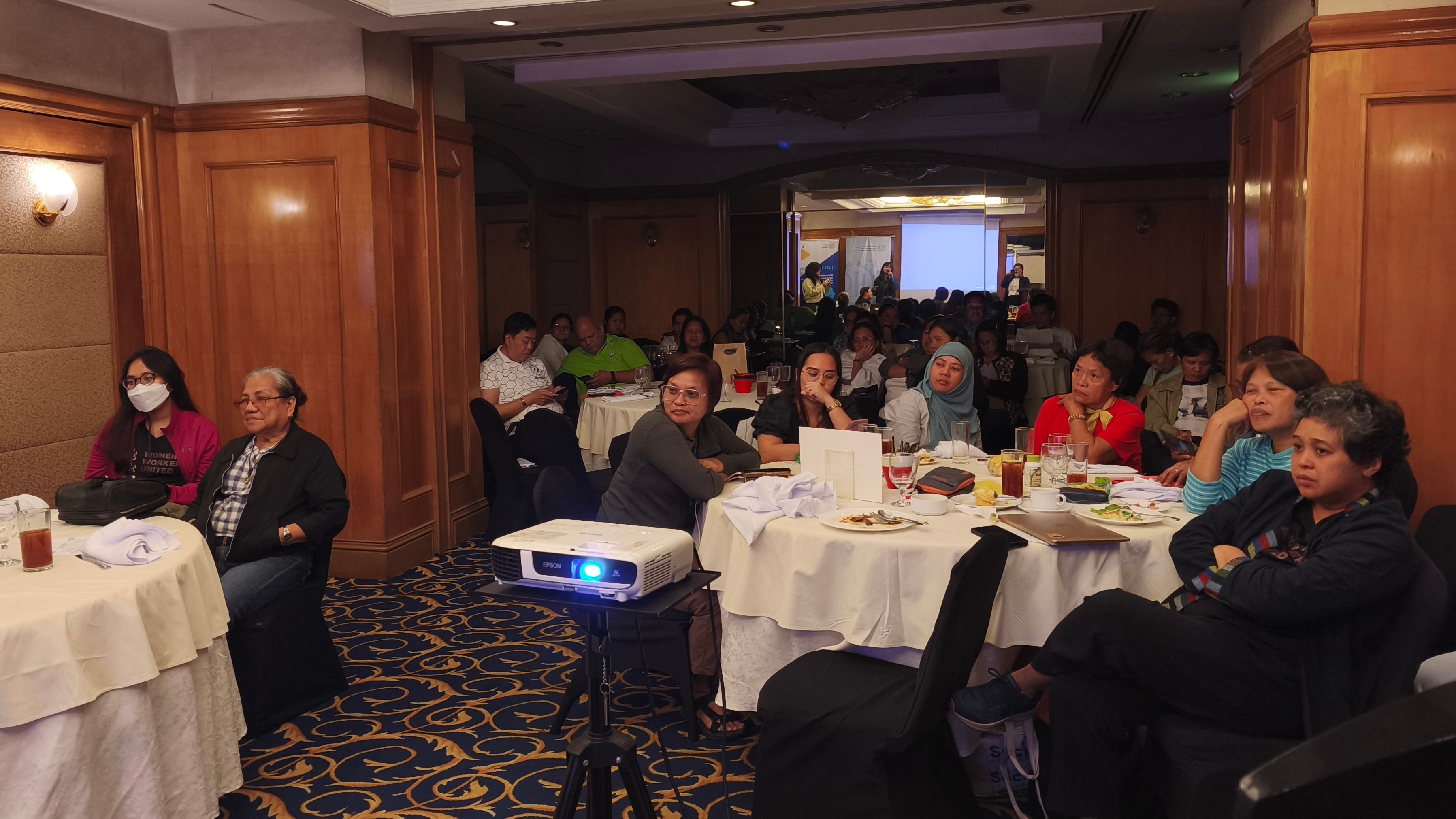 Workshop session in progress