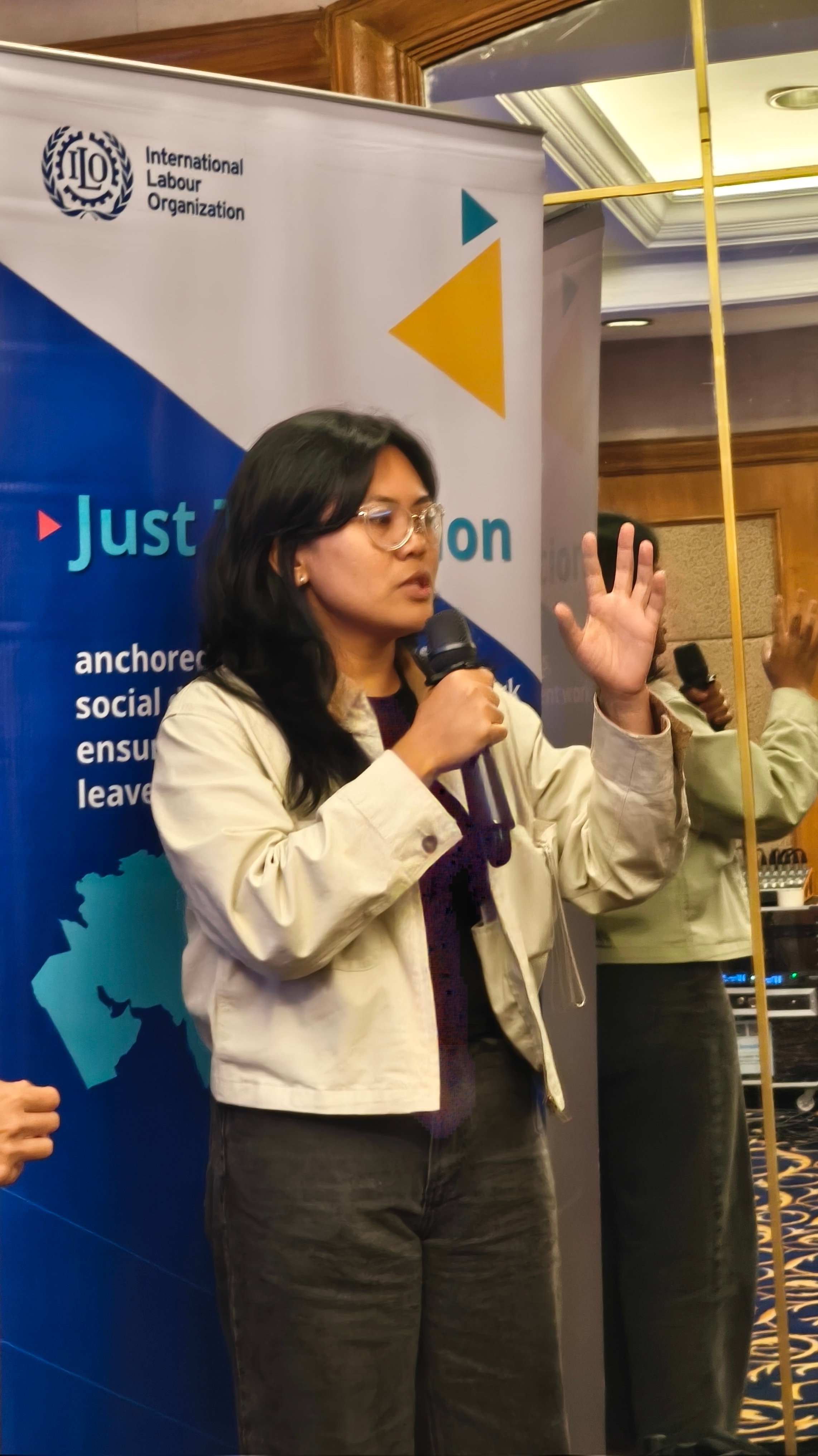 Workshop materials display