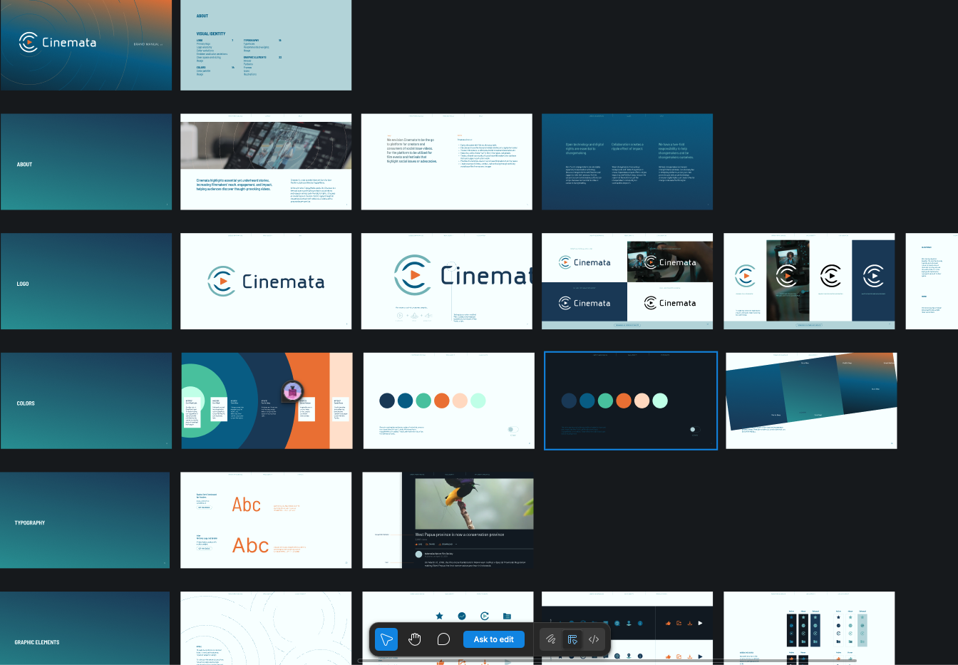 An early preview of upcoming design improvements to the Cinemata interface
